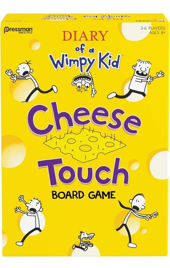 DIARY Of A Wimpy Kid Cheese Touch Board Game