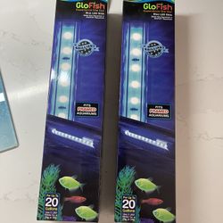 GloFish Blue LED Lights For 20 Gallon Aquarium X2