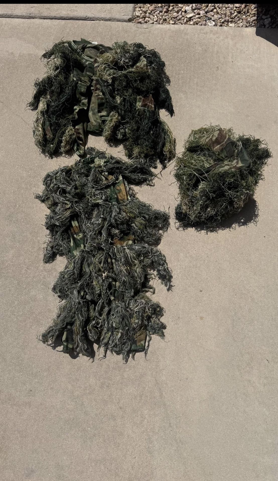 Kids ghillie suit