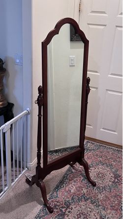 Vintage stand mirror