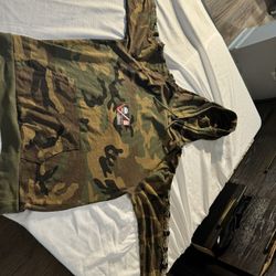 Supreme Sz Medium Sleeve Bogo Hoodie