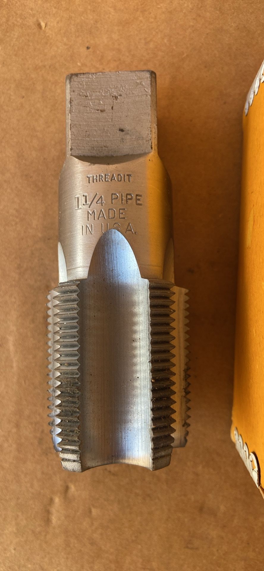 Thread It Pipe Tap 1-1/4” Made In USA