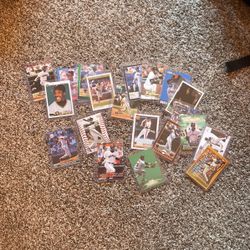 Assortment Of Barry Bonds Cards (Pirates And Giants) 