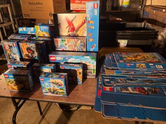 LOT of LEGO BOXES ATTN: COLLECTORS