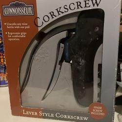 Connoisseur lever style corkscrew 