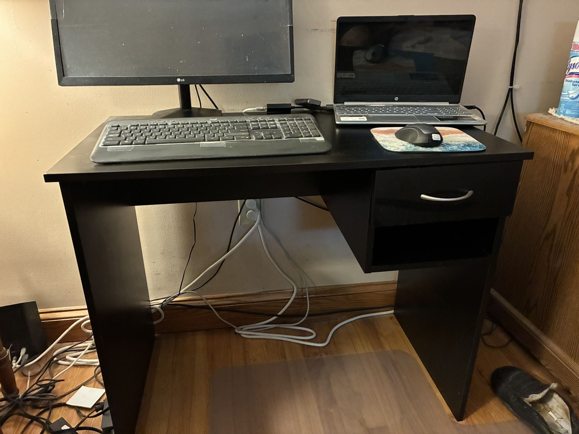 Black Computer Desk