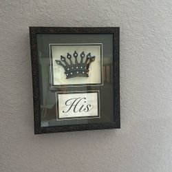 His & Hers Frames For Wall Decor 