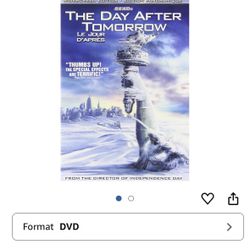 Brand New The Day After Tomorrow DVD