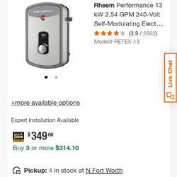 Brand New In Box  Tankless Water Heater 