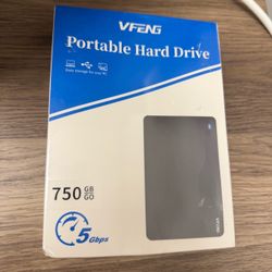 Brand New 750GB External Hard Drive - USB 3.0 ($18)
