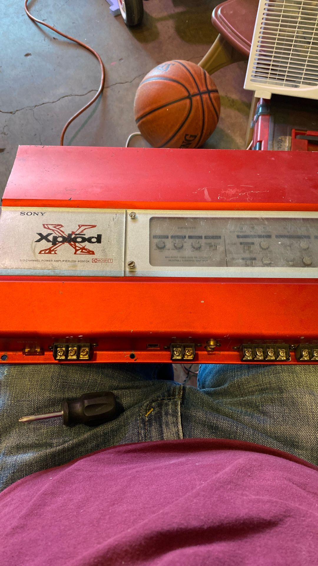sony amplifier