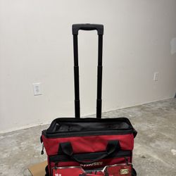 Husky 18 in. 18 Pocket Rolling Tool Bag