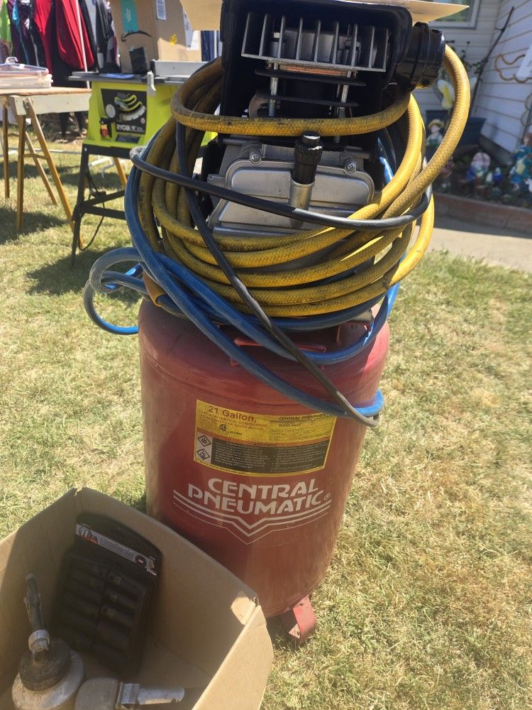Air Compressor And Tools
