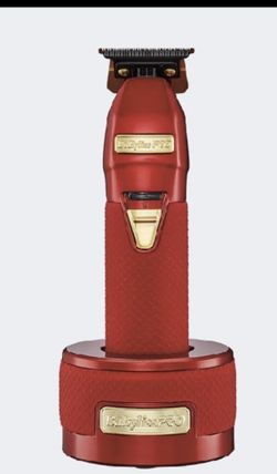 BaByliss PRO RED FX Boost+ Limited Edition Trimmer  w/ Charging Base (NO BOX)