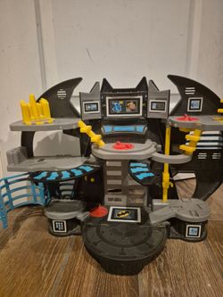 Imaginext toys Batman Cave Pirate Ship Joker Toystory Spaceship