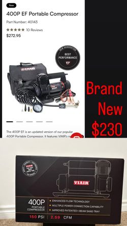 New Portable Compressor