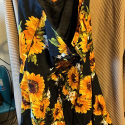 Sunflower Dress Large 
