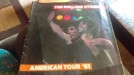 Rolling Stones concert program *make offer*