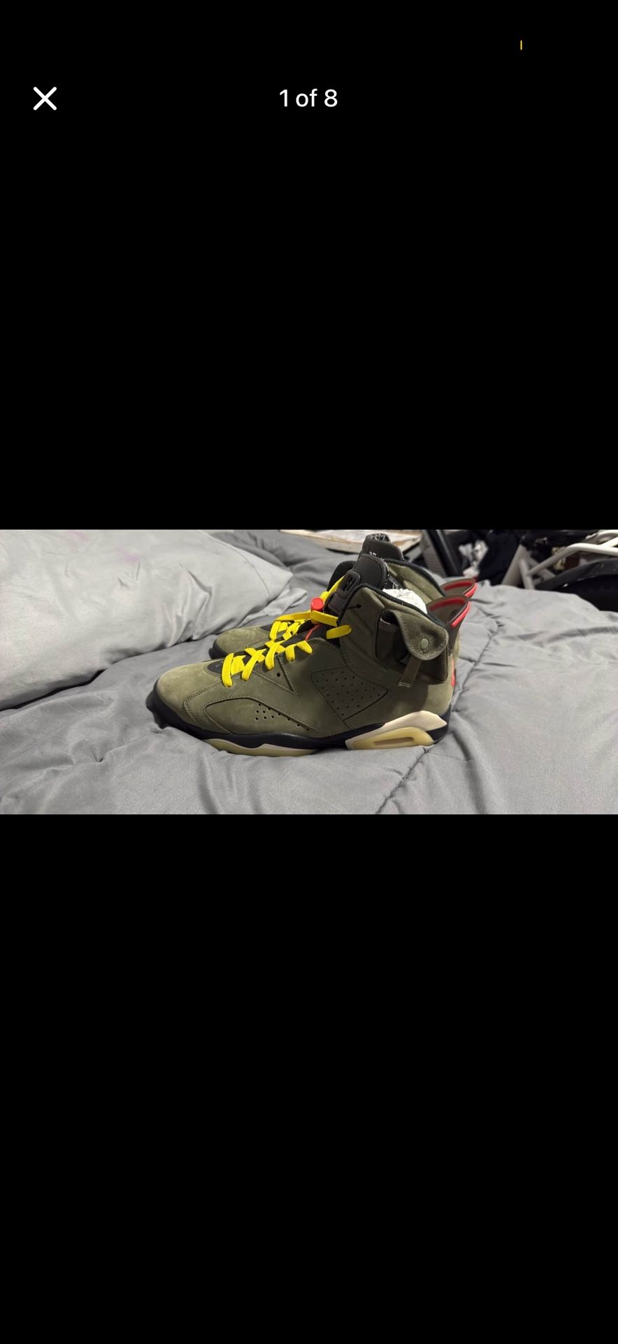 Travis Scot 6s Olive Green
