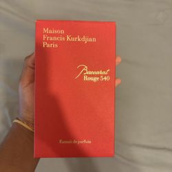 Baccarat Rouge 540 Cologne