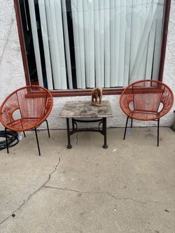 Chairs table