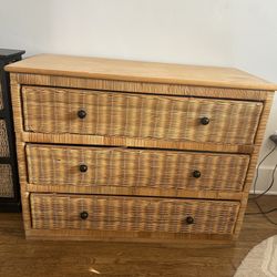 Wicker Dresser