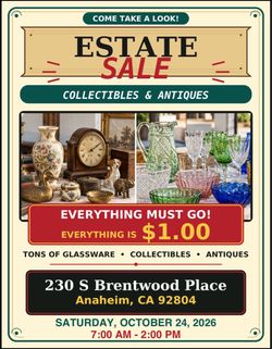 Estate sale
