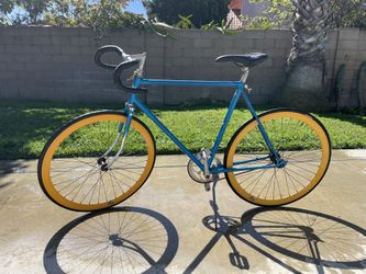 Vintage Nishiki 58 cm Fixed Gear With Deep V’s!