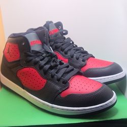 Size 11 Mens - Air Jordan Access black red 