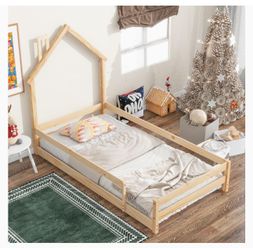 Wooden Twin Bed