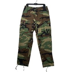 Vintage Propper OPC Camo Pants Combat Trousers Utility Green SZ MEDIUM 