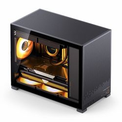 JONSBO D32 STD Micro-ATX PC Case,High Compatibility Mini Desktop Case, Support MATX Back-Connect/BTF MB,365mm GPU/240AIO/163mm Air Cooler, ATX/SFX-L/S