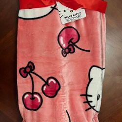 Hello Kitty Cherry Blanket 