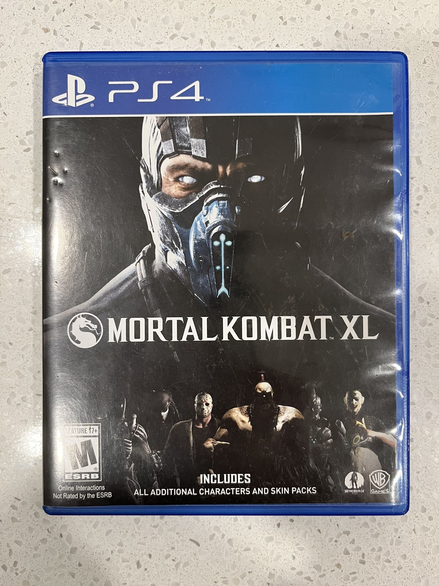 Mortal Kombat XL PlayStation 4 Physical Game Disc