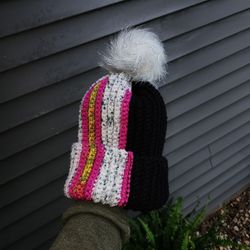 Handmade Hat With Pom
