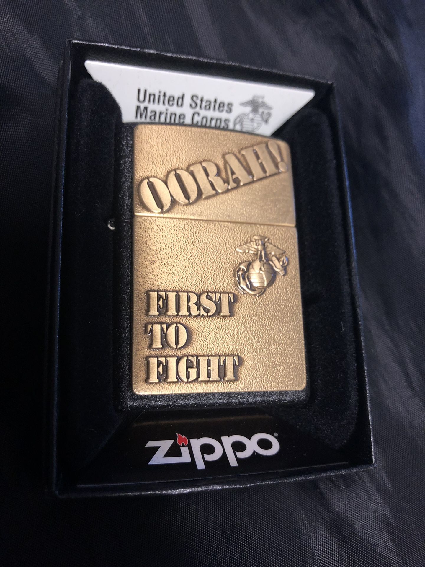 Genuine USMC Zippo lighter