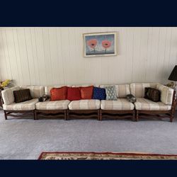 7 Piece Antique Sectional 