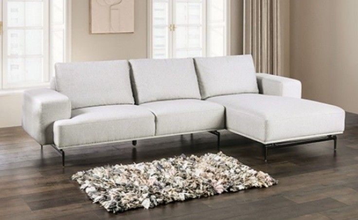 Brand New Light Grey Modern Style Sectional Sofa