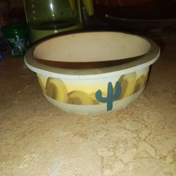 Heritage Pottery Cactus Bowl 