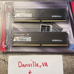 G.Skill 64GB (2x32GB) Ripjaws S5 5600 CL28 DDR5 UDIMM MEMORY - NEW  F5-5600J2834F32GX2-RS5K