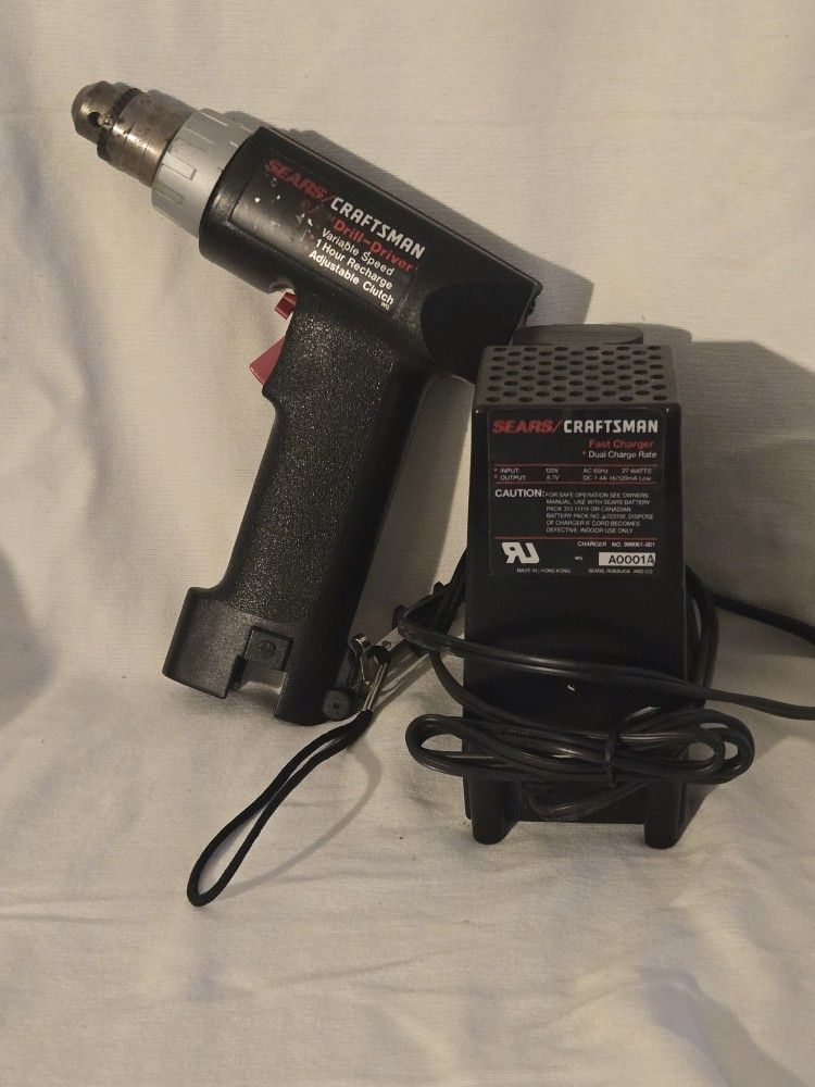 Craftsman Rechargeable Drill
