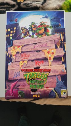 Tmnt Teenage mutant ninja turtles Mutant Mayham Poster