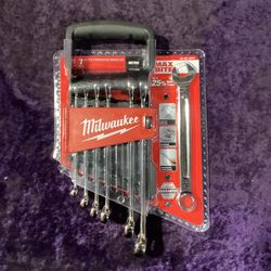 🧰🛠Milwaukee Combination Metric Wrench Mechanics Tool Set (7-Piece)-NEW!-$40!🧰🛠