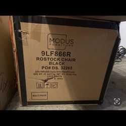 Rostock Chair Black Brand New