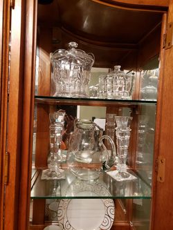 Brand New crystal lot and dinnerware