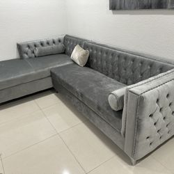 Brand new sectional in box- shop now pay later $49 down. 🔥Free Delivery🔥 