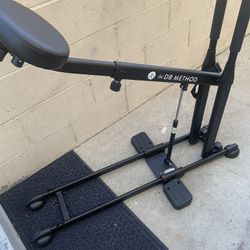 Like New The DB Method Squat Exercise Machine . Collapsible And With Rollers . Reduced From $75 From Sculptured Partners 