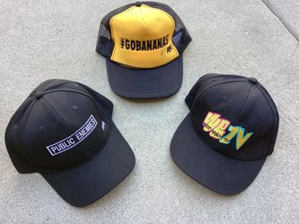 3 Mixed TV Cap Hat (VALENCIA) $30