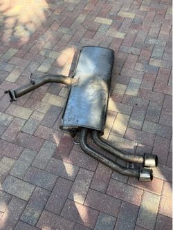 2017 Hyundai Elantra sport muffler