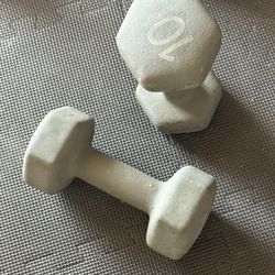 Dumbbells-10 Lbs Each 